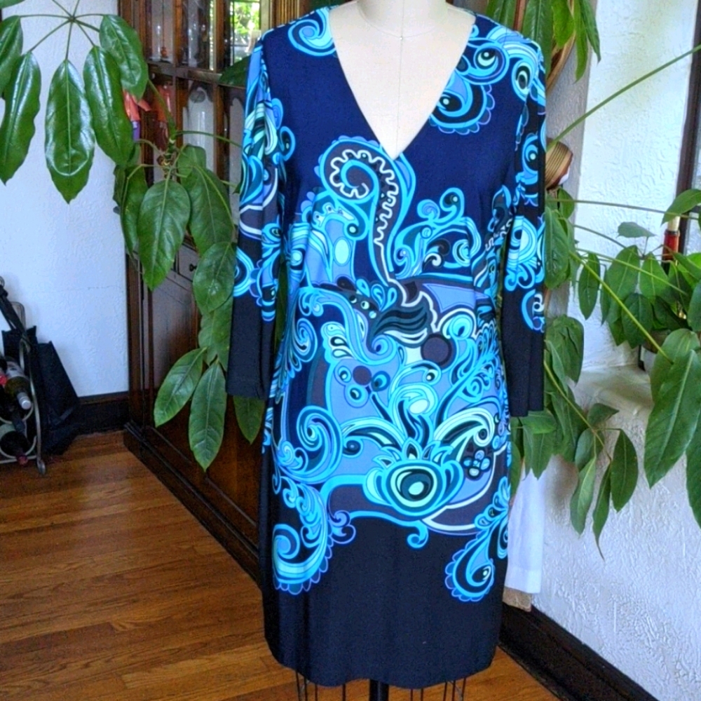 Alex and Alex 3/4 sleeve dress